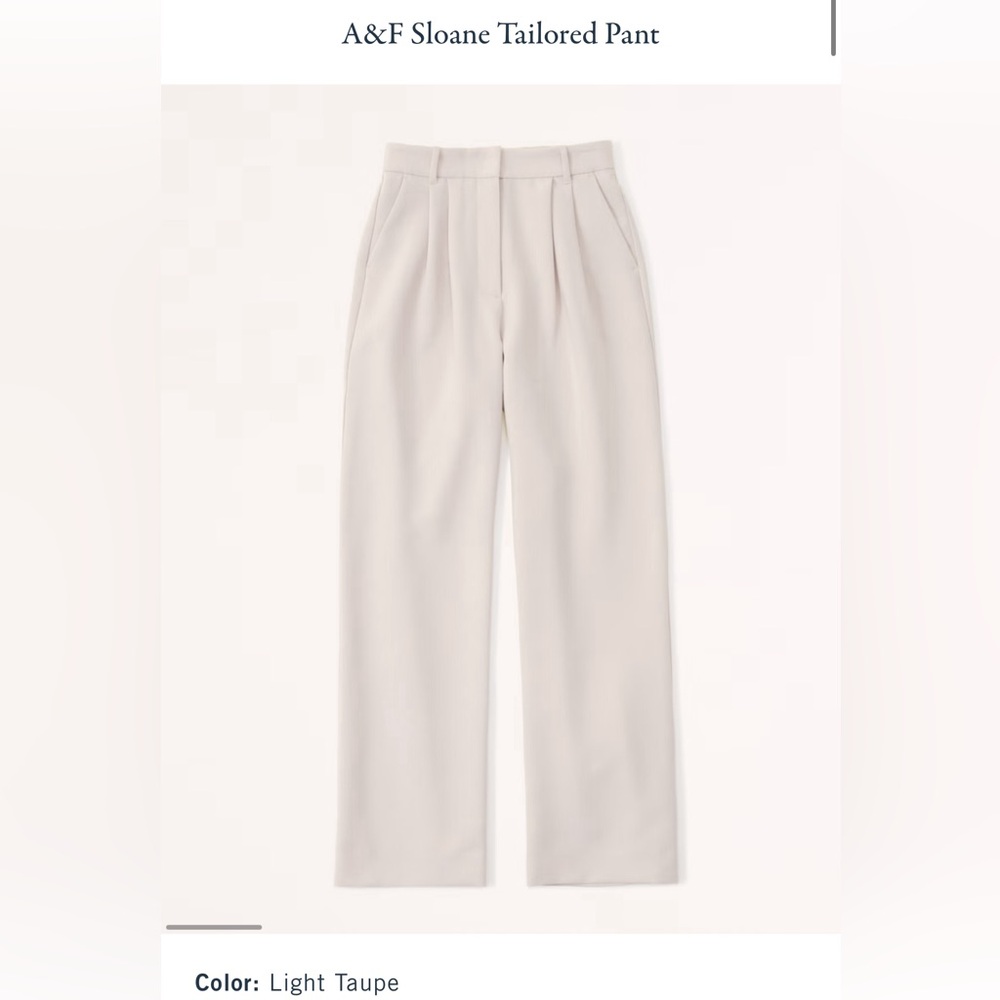 A&F Sloane Tailored Pant